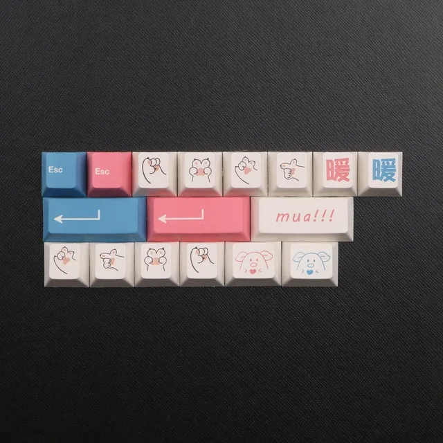 18 Keys Novelties Keycaps