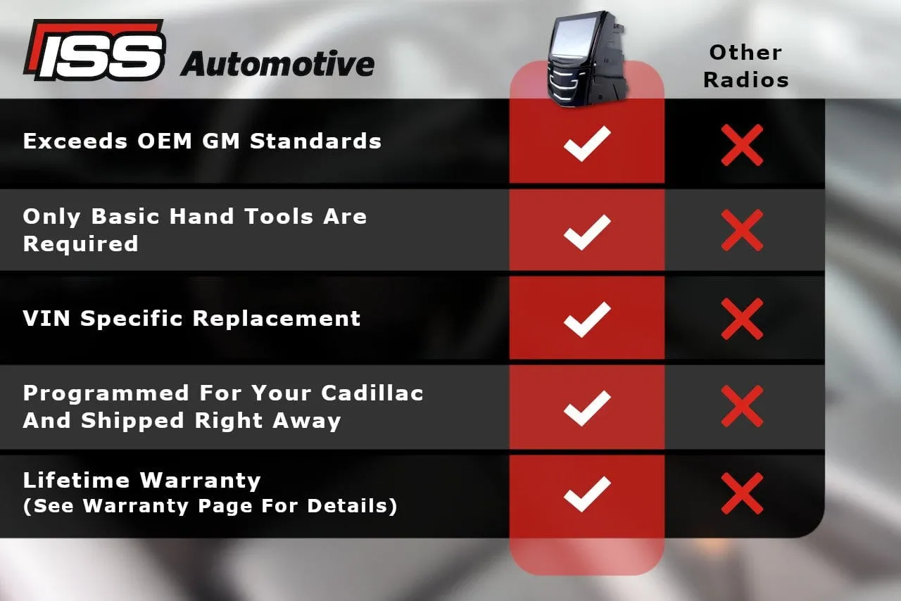 2013 Cadillac ELR Radio Replacement