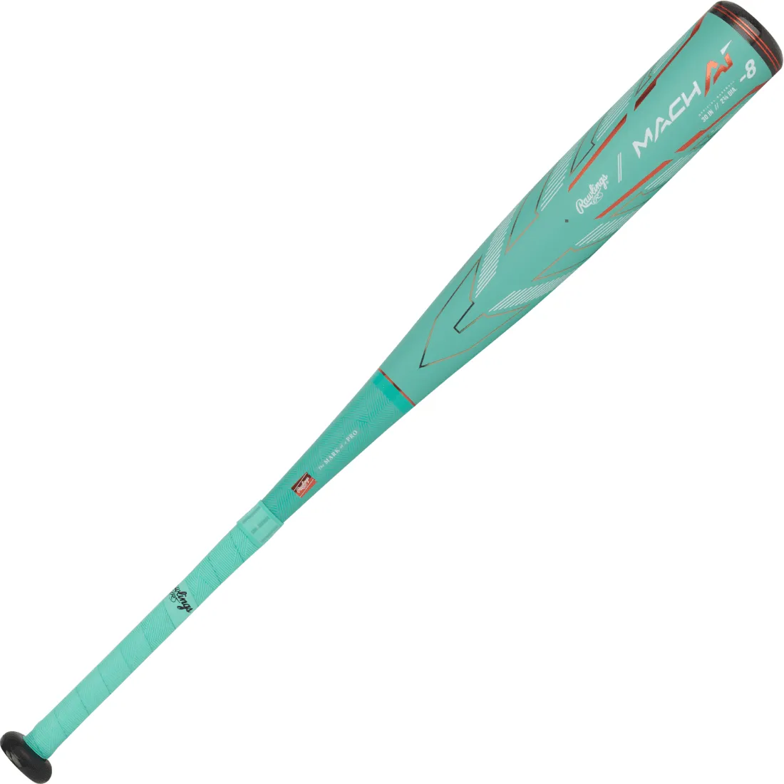 2024 Rawlings Mach AI 2 3/4" (-8) USSSA Baseball Bat: RUT4MC8