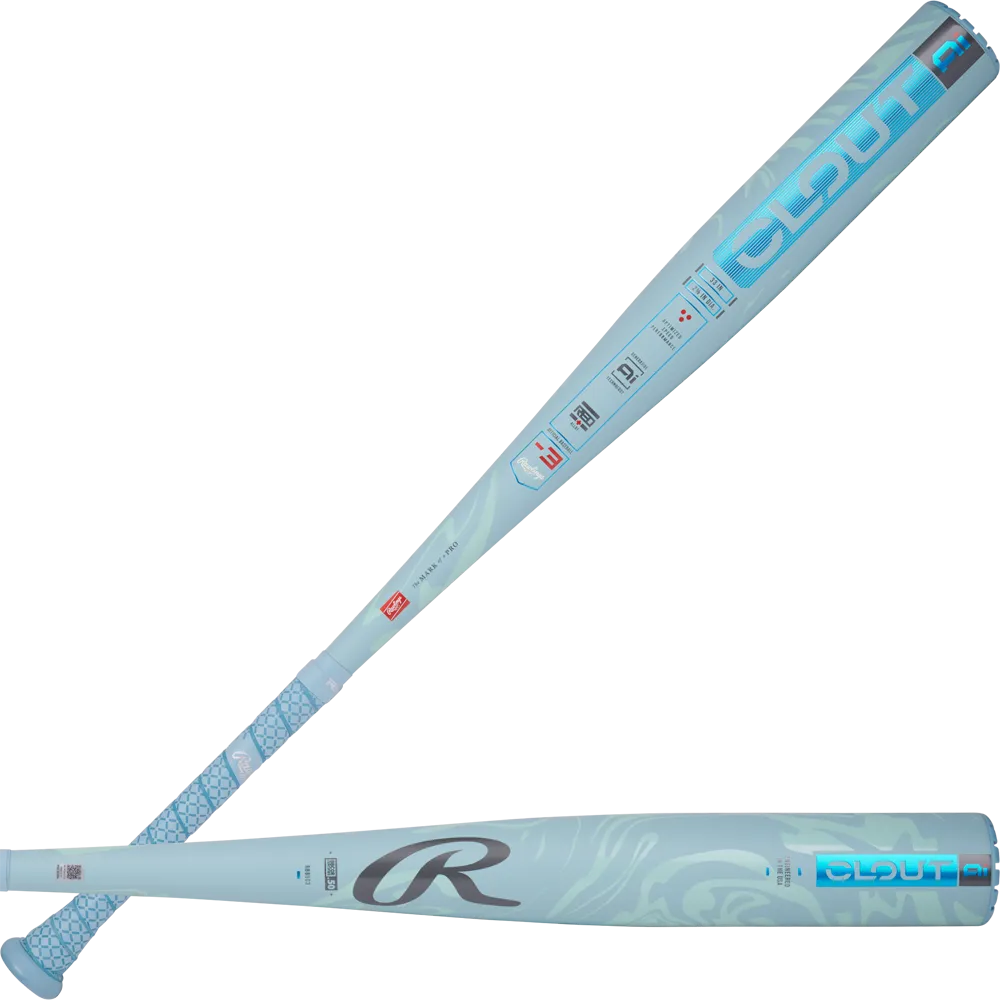 2025 Rawlings Clout AI (-3) BBCOR Baseball Bat: RBB5C3