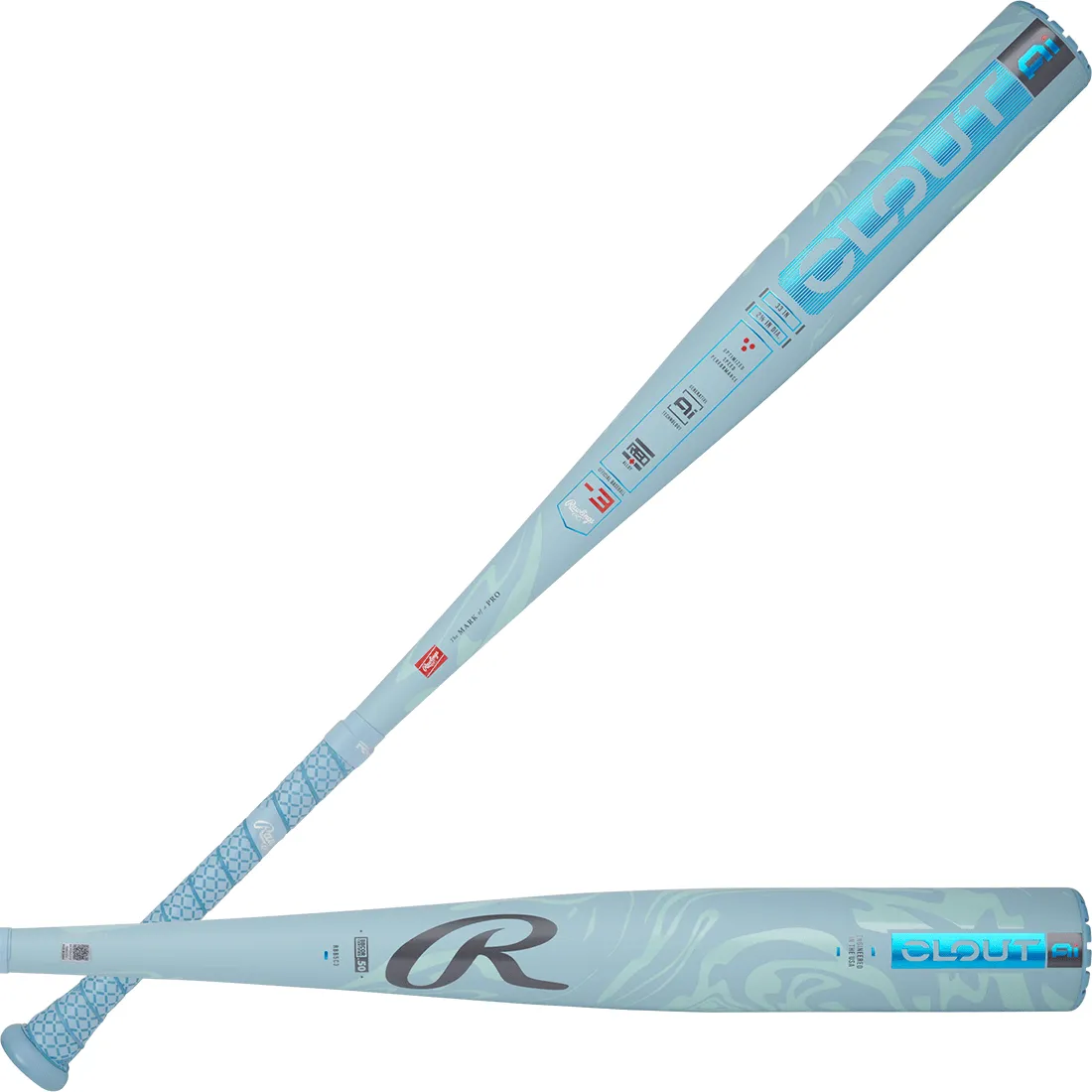 2025 Rawlings Clout AI (-3) BBCOR Baseball Bat: RBB5C3