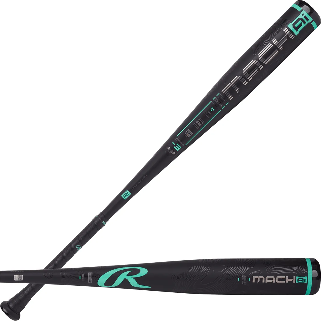 2025 Rawlings Mach AI (-3) BBCOR Baseball Bat: RBB5MC3