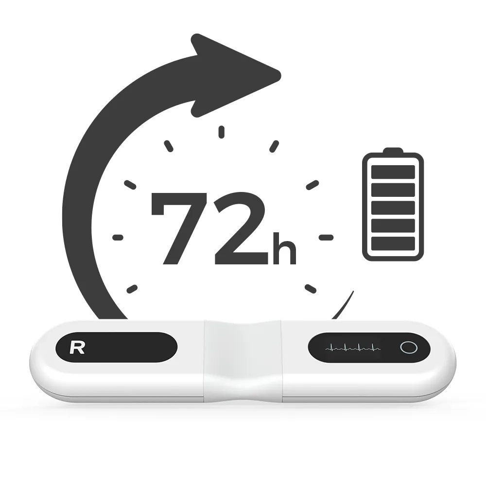 24/72-Hour ECG Recorder with Screen