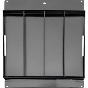 3043331 - GLOSS BLACK STEEL TOOL TRAY FOR BUYERS PRODUCTS CROSSOVER AND GULL-WING TRUCK BOX SERIES