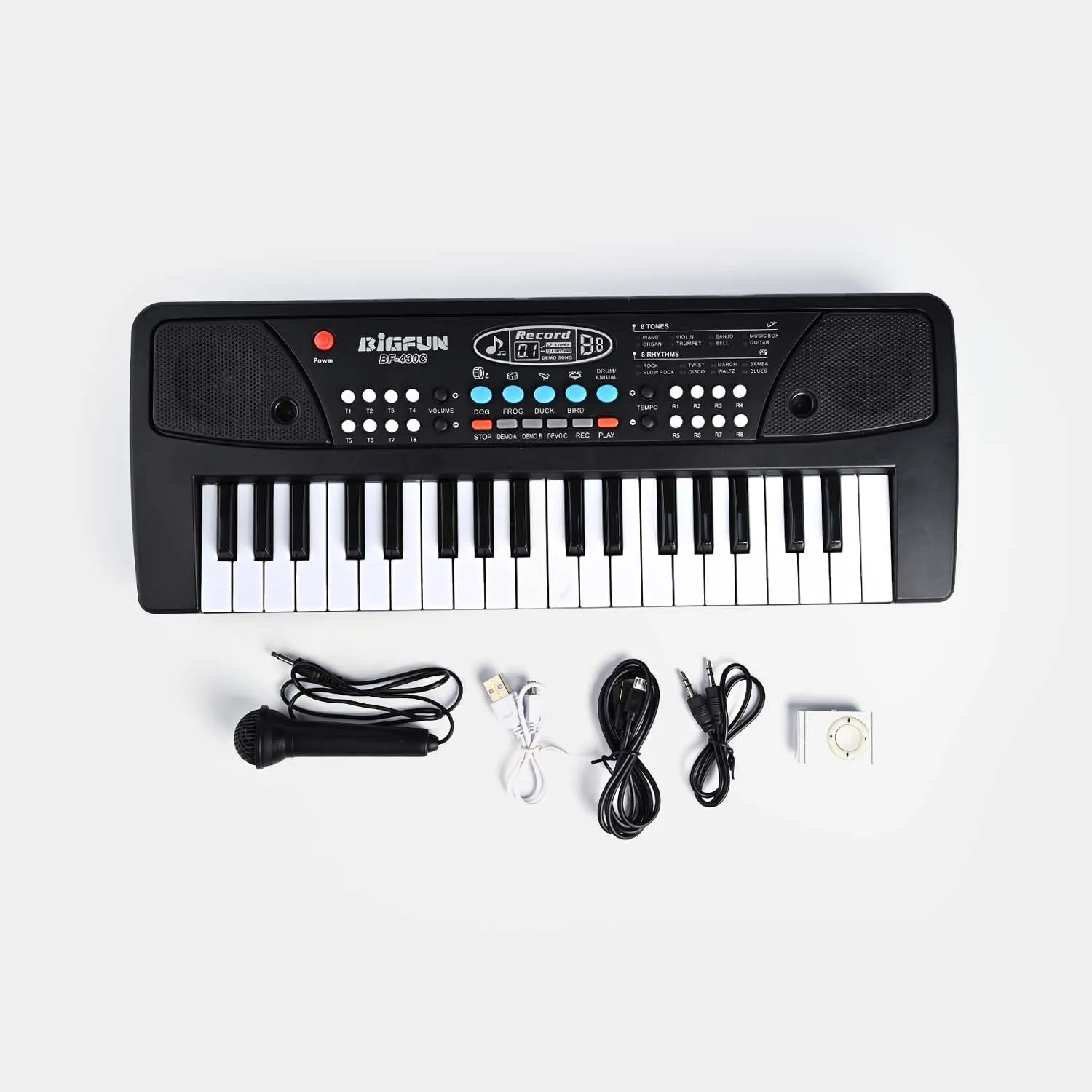 37 Key Piano With Microphone For Kids