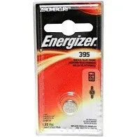 395BPZ Energizer 395 Zero-Mercury Specialty Coin Battery, 1.5 Volt, 1/Pack