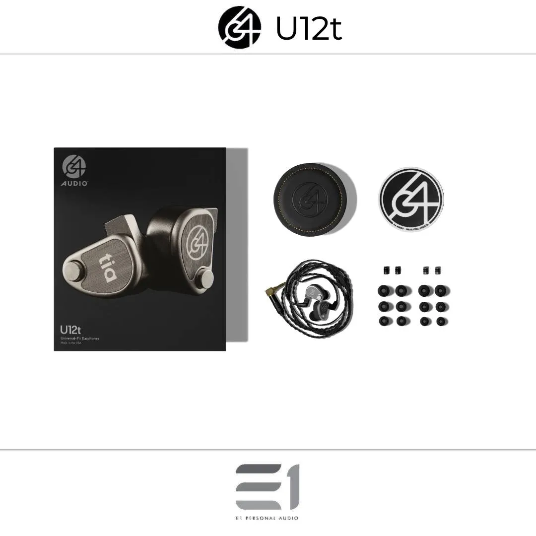 64 Audio U12t Universal-Fit In-ear Monitors