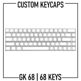 65% GK68 Custom Keycaps Set ( ANSI | 68 Keys )