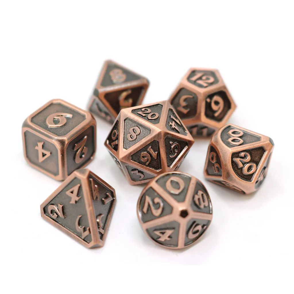 7pc RPG Set - Mythica Battleworn Copper