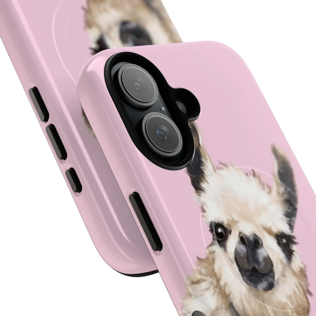 Adorable Llama Magnetic Tough Phone Cases