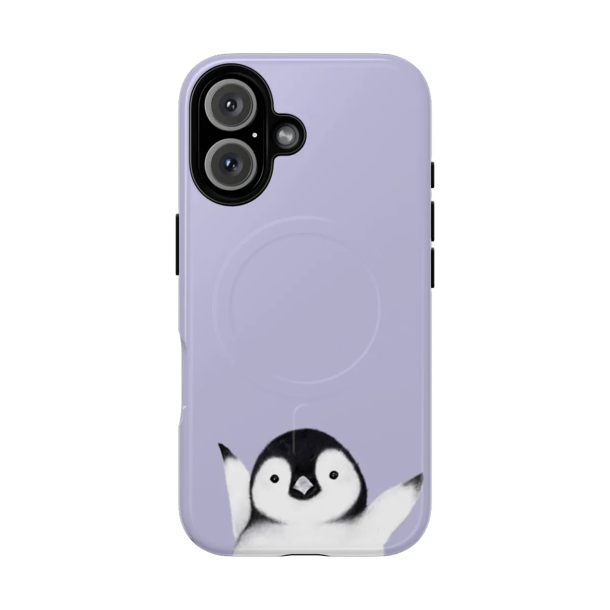 Adorable Pastel Penguin Magnetic Tough Phone Case