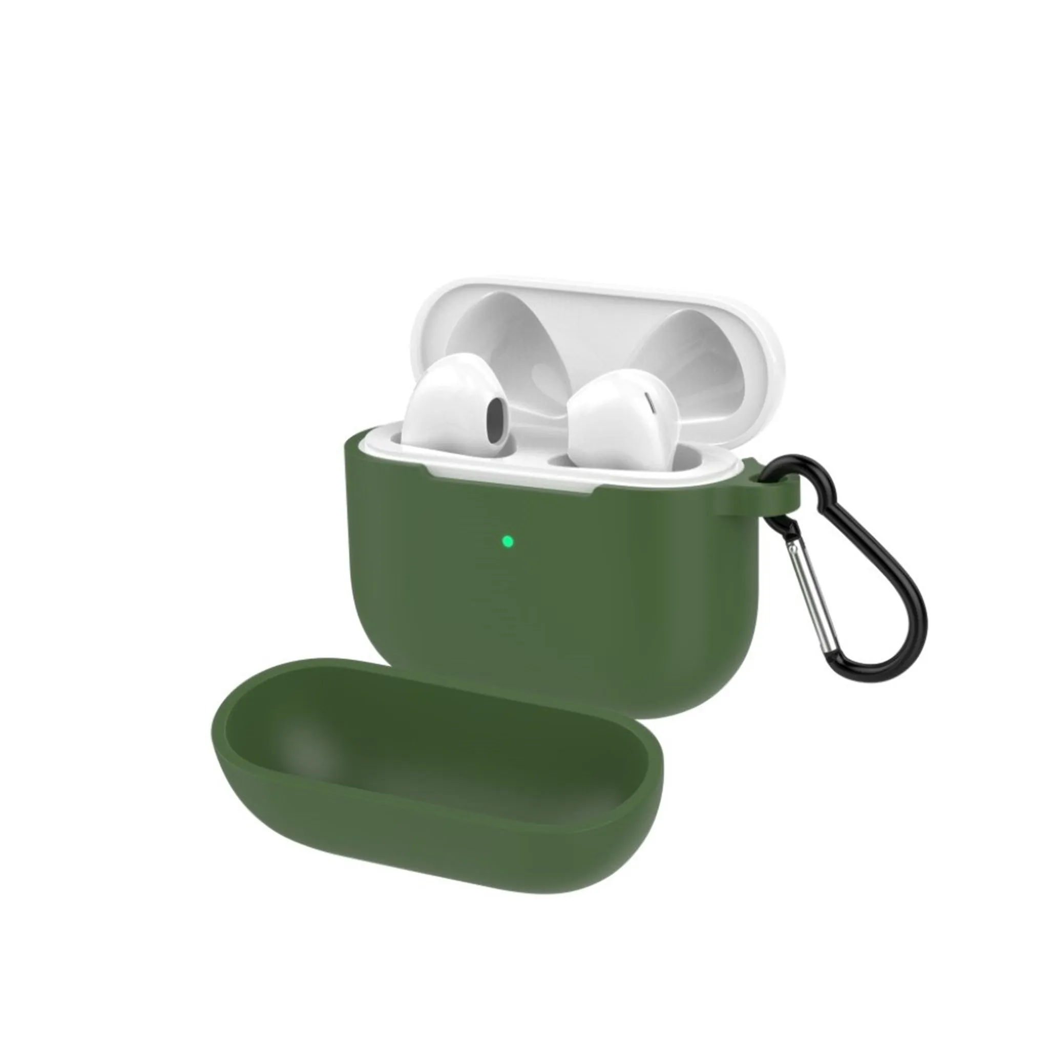 AirPods Pro simple silicone case - Army Green