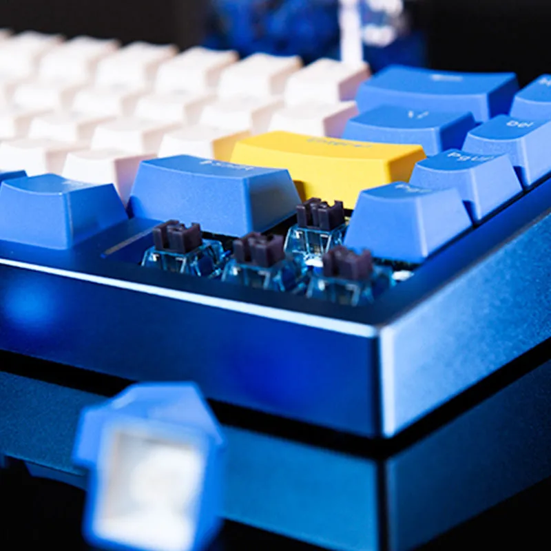 Ajazz AC067 Mountain Blue Gasket Mechanical Keyboard