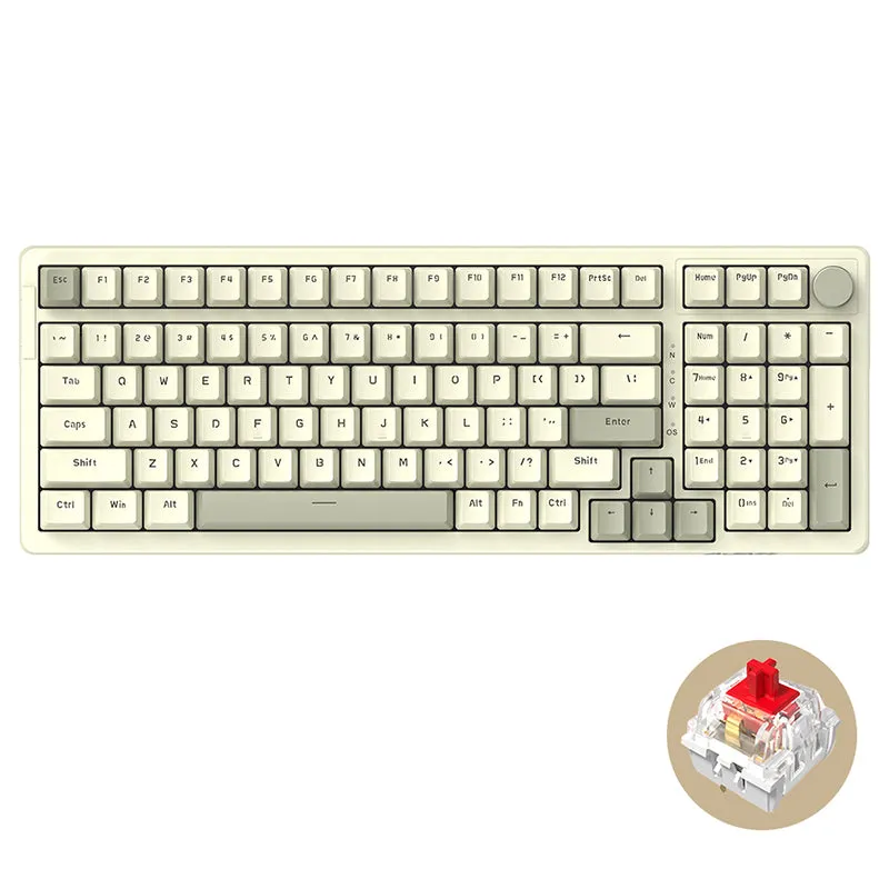 Ajazz AK992 Hot-swappable Mechanical Keyboard