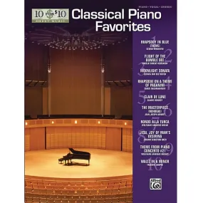 Alfred A-31476 10 for 10 Sheet Music: Classical Piano Favorites