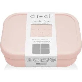 Ali   Oli - Leakproof Silicone Bento Box, Blush