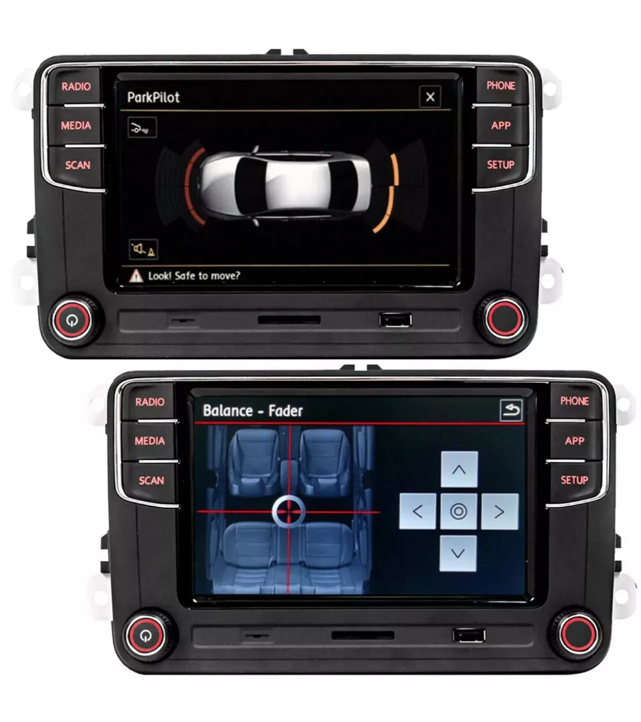 Amarok RCD360   Apple Car Play 6.5" Factory Fit 10-15