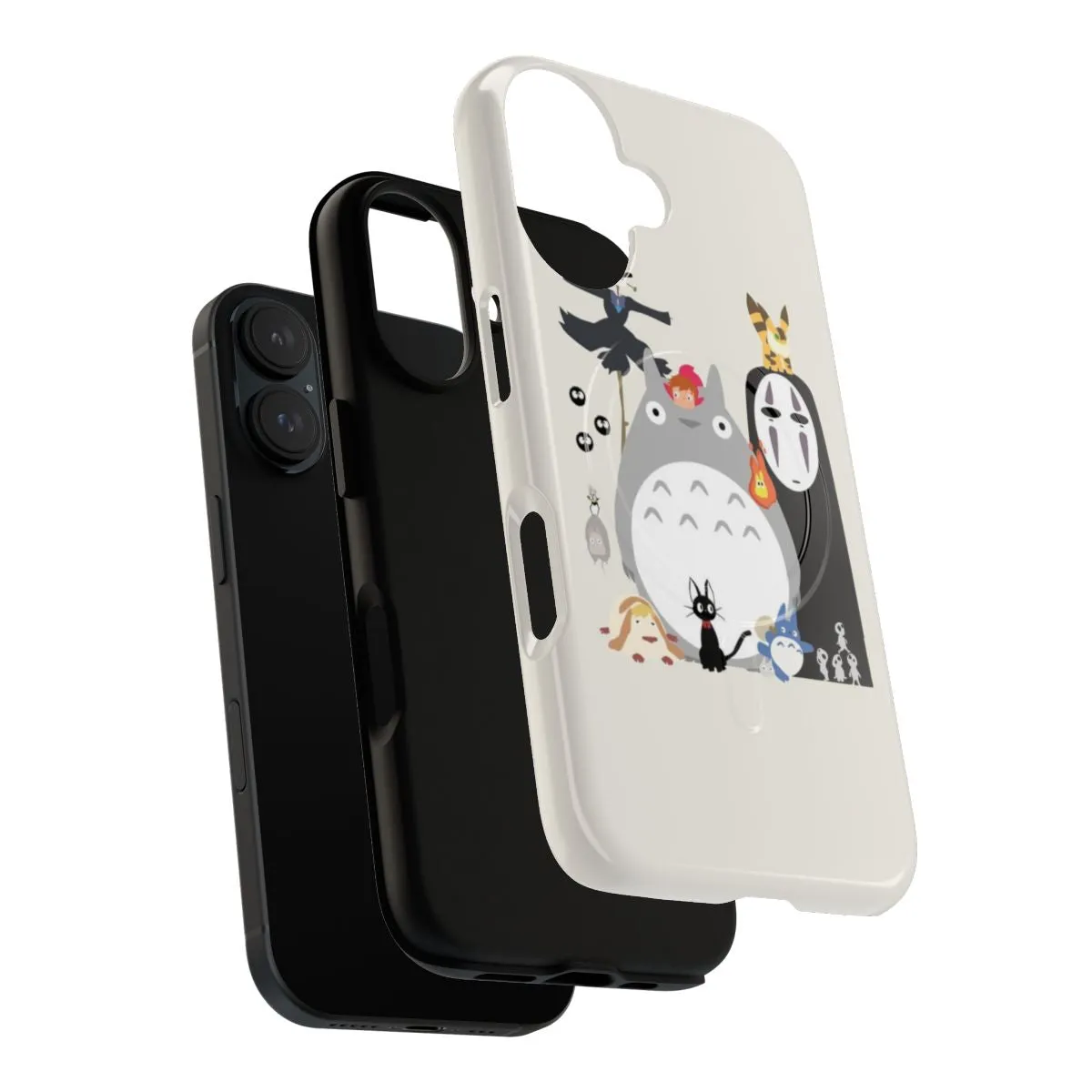 Animated Totoro Magnetic Tough Phone Case