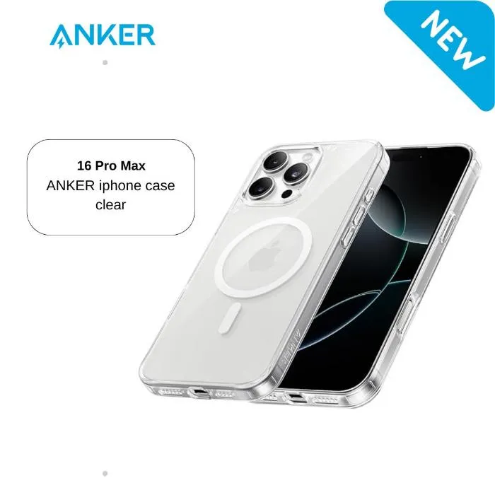 Anker Phone Case Clear iphone16 ProMax, Clear