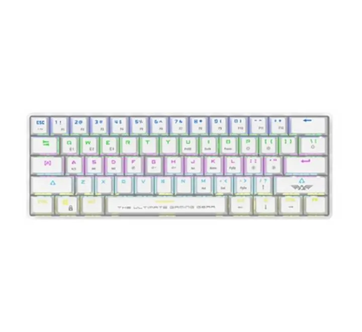 Armaggeddon MBA-61R STARLING White Wireless Pro Backlit Mech Gaming Keyboards