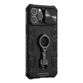 Armor Pro Magnetic Case Slide Camera Case With Ring Kickstand