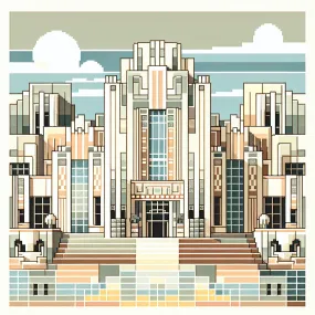 art deco wall art