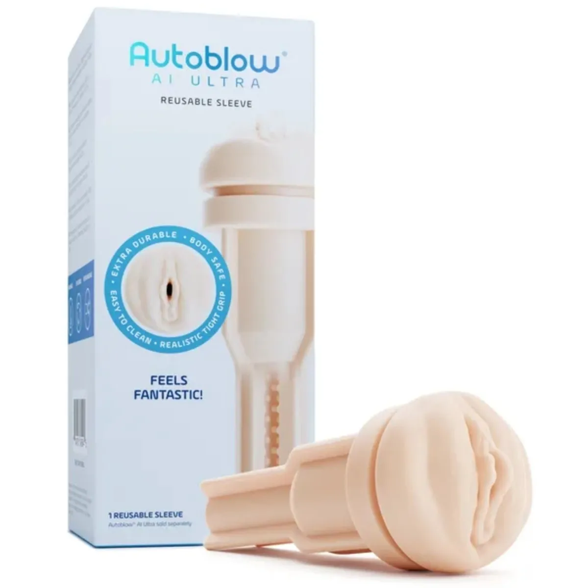 Autoblow AI Ultra Reusable Vagina Sleeve Pink