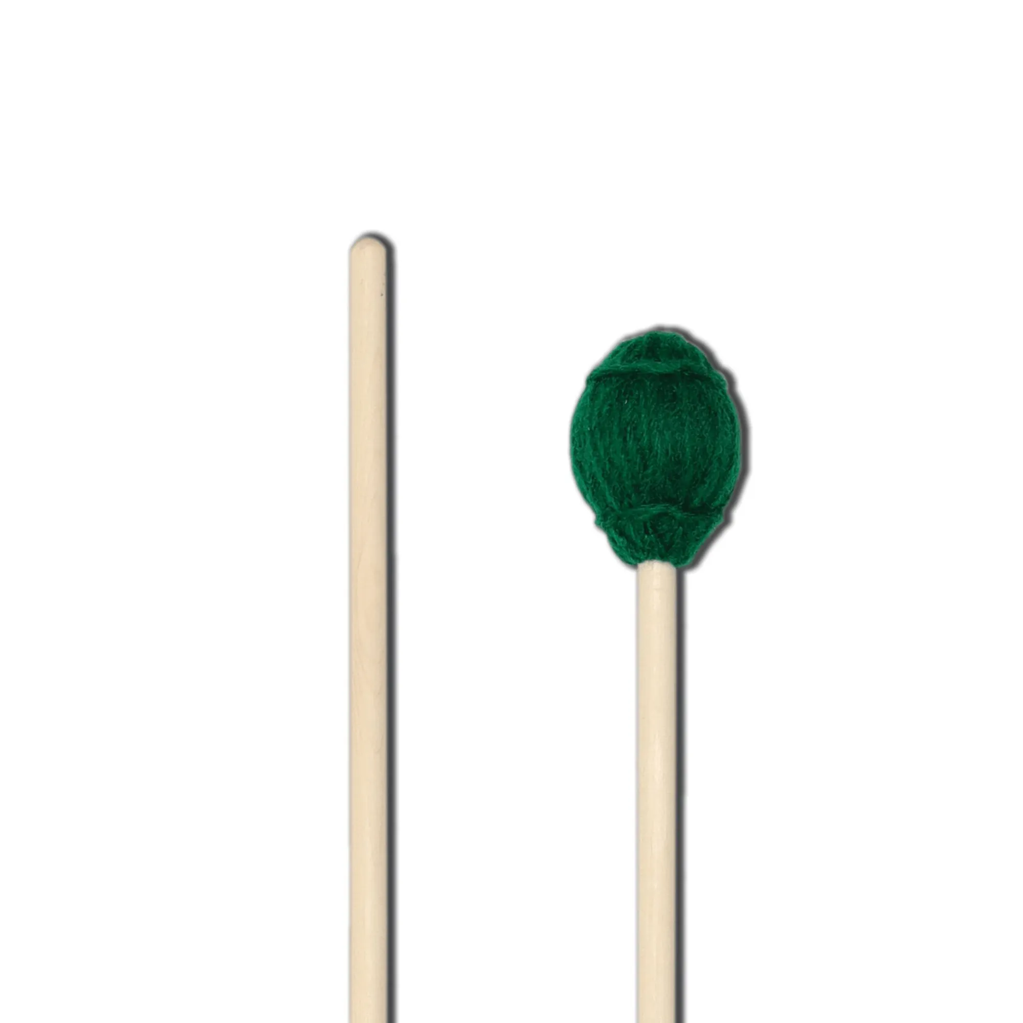 B12 - Ensemble - Medium Hard, Green Yarn Mallets