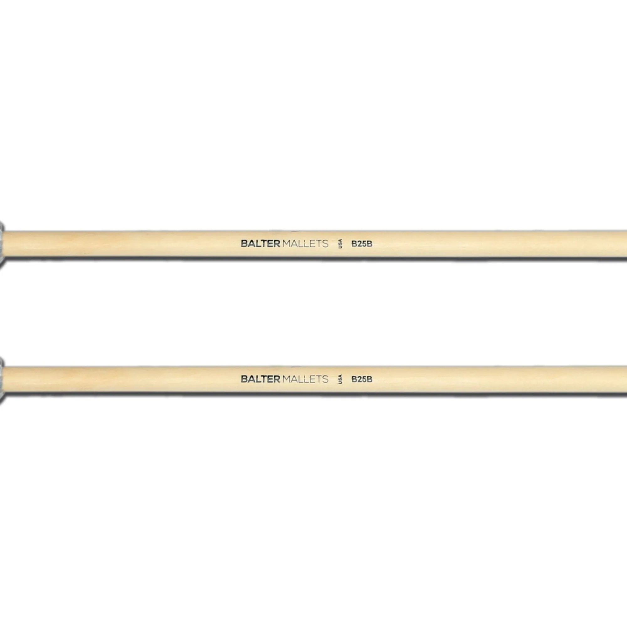 B25 - Pro Vibe - Medium Hard, Silver Cord Mallets