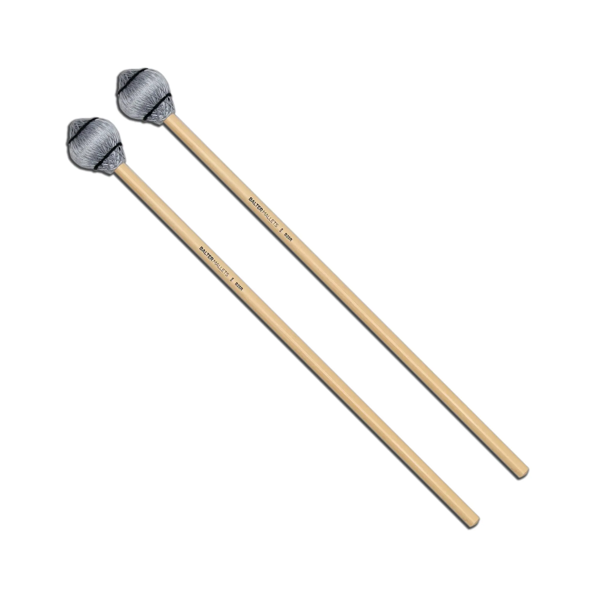 B25 - Pro Vibe - Medium Hard, Silver Cord Mallets