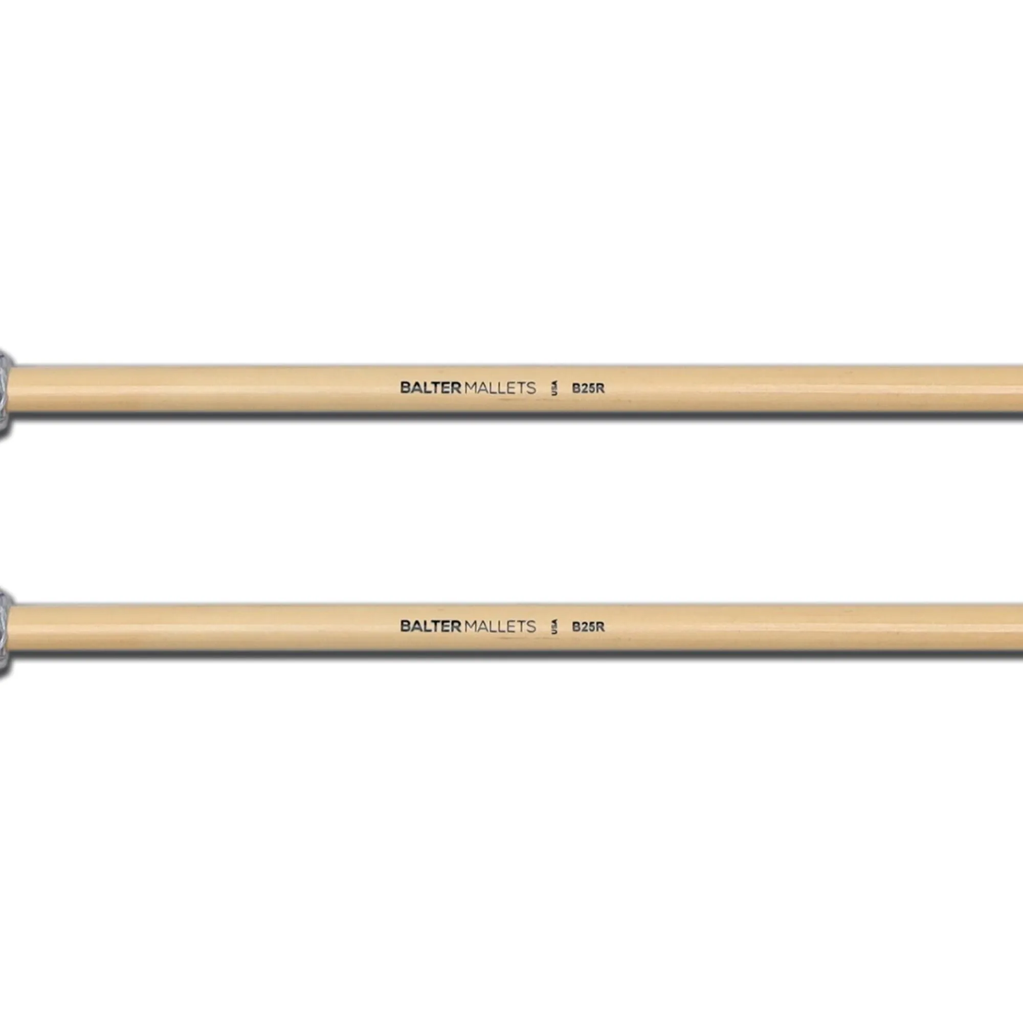 B25 - Pro Vibe - Medium Hard, Silver Cord Mallets