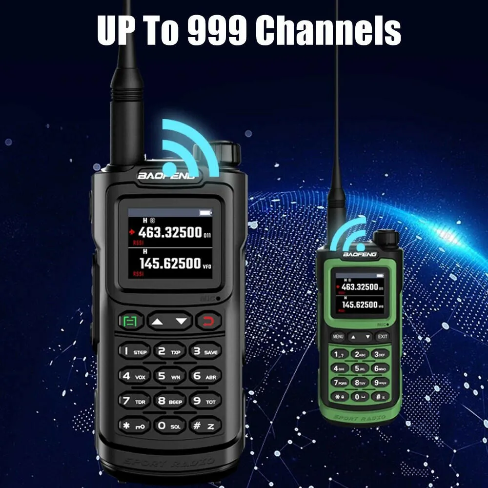 Baofeng UV-G30 Pro V1 Ham Walkie Talkie Long Range Two Way Radio Wireless Copy Frequency Transceiver Type-C Charger UV-5R UV-17