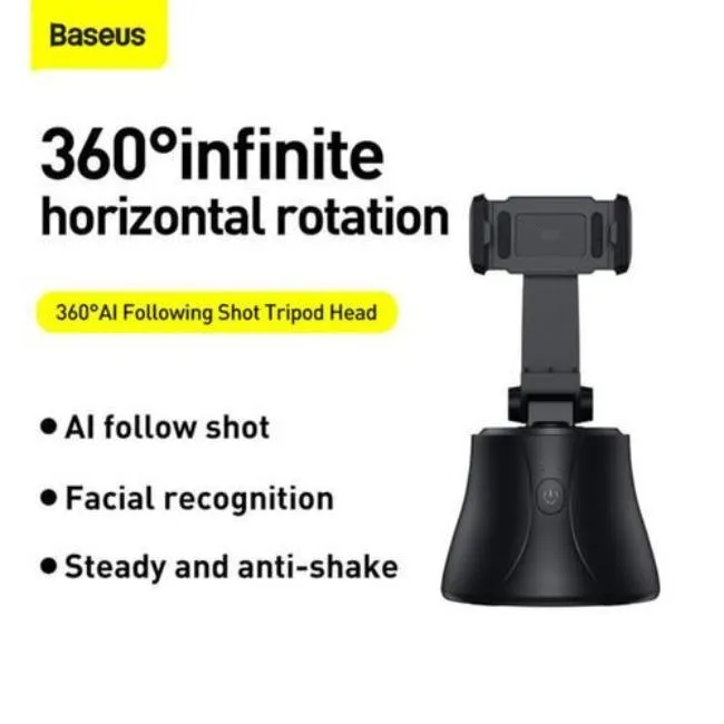 Baseus 360 Infinite Rotation AI Following Shot Tripod Head SUYT-B01