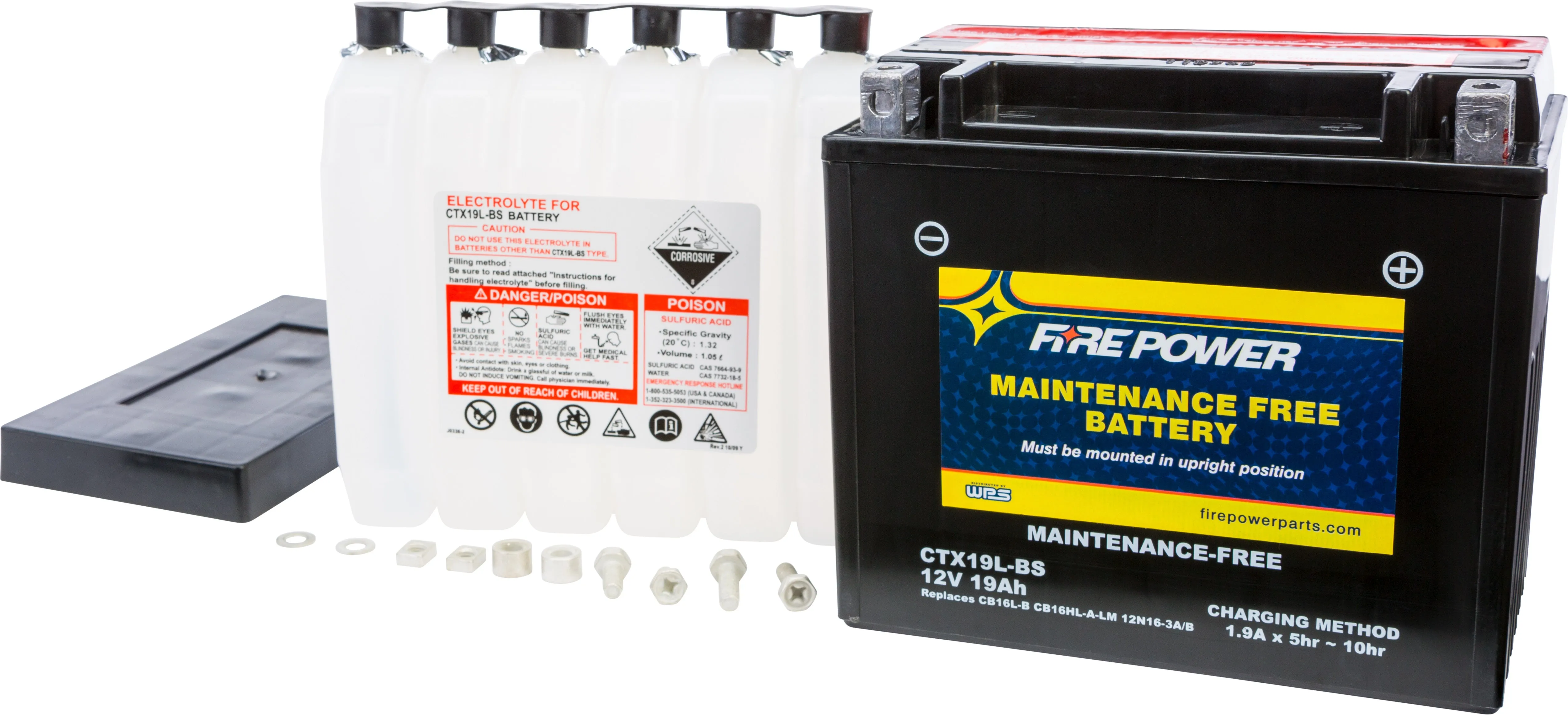 BATTERY CTX19L-BS MAINTENANCE FREE