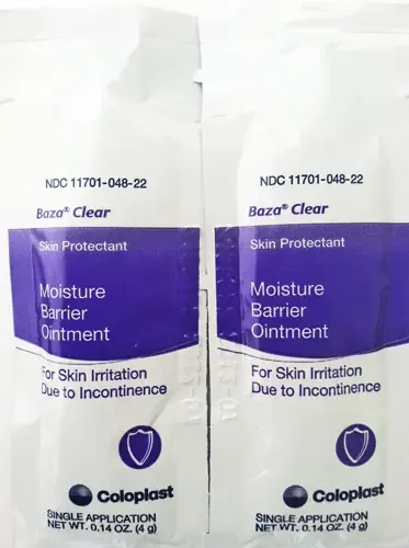 Baza Clear Moisture Barrier Ointment 4 gram Packets 300/Case