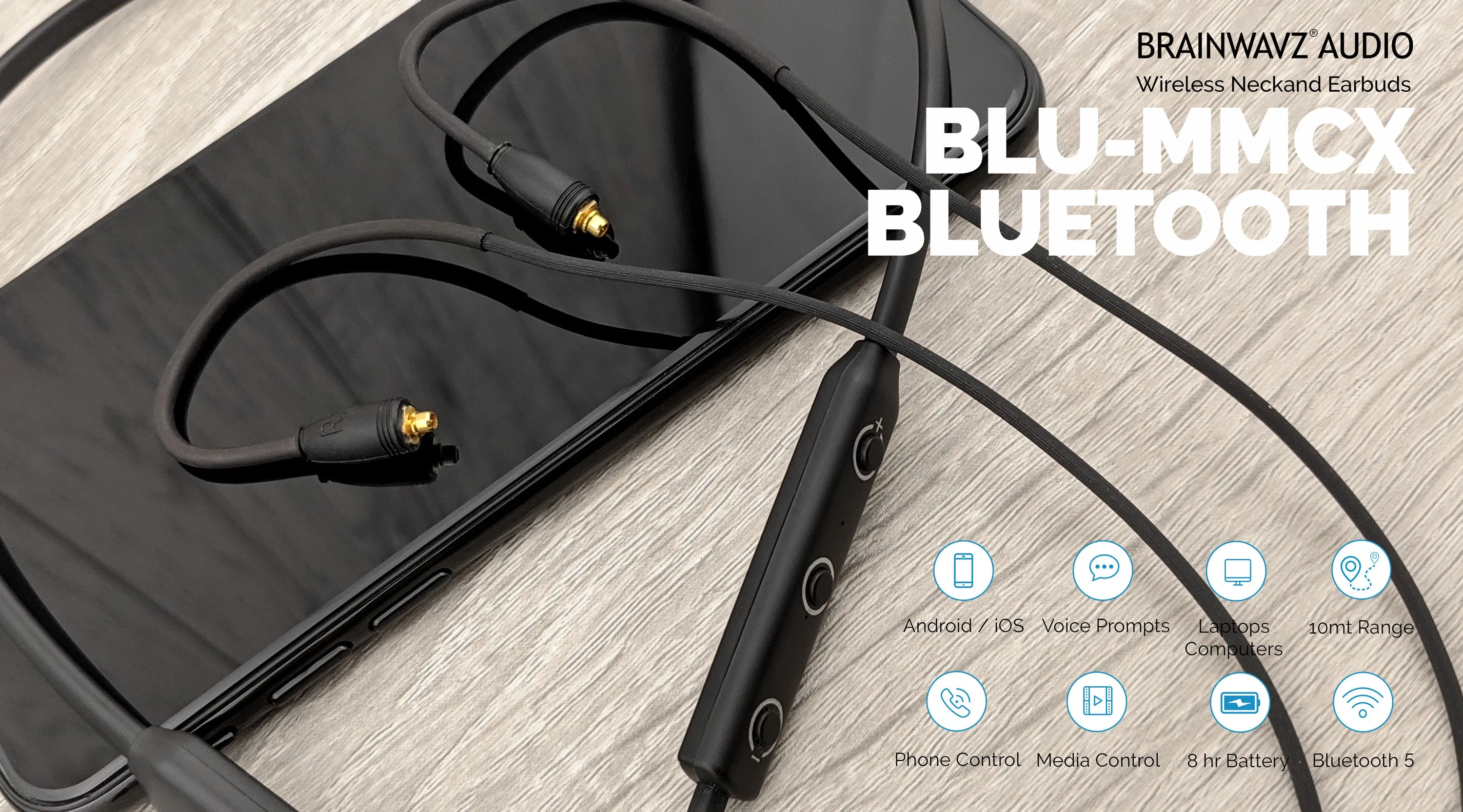 BLU-MMCX : Bluetooth Cable