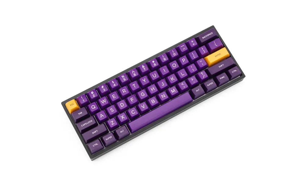 bm60 rgb poker 60% gh60 hot swap Custom Mechanical Keyboard PCB program QMK underglow type c