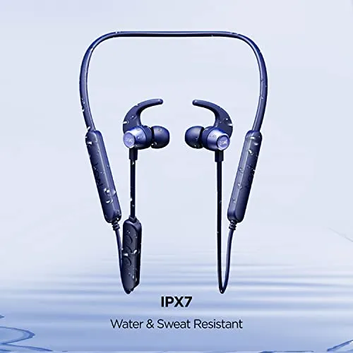 boAt Rockerz 255 Pro  Bluetooth in Ear Earphones with Upto 60 Hours Playback, ASAP Charge, IPX7, Dual Pairing and Bluetooth v5.0(Navy Blue)