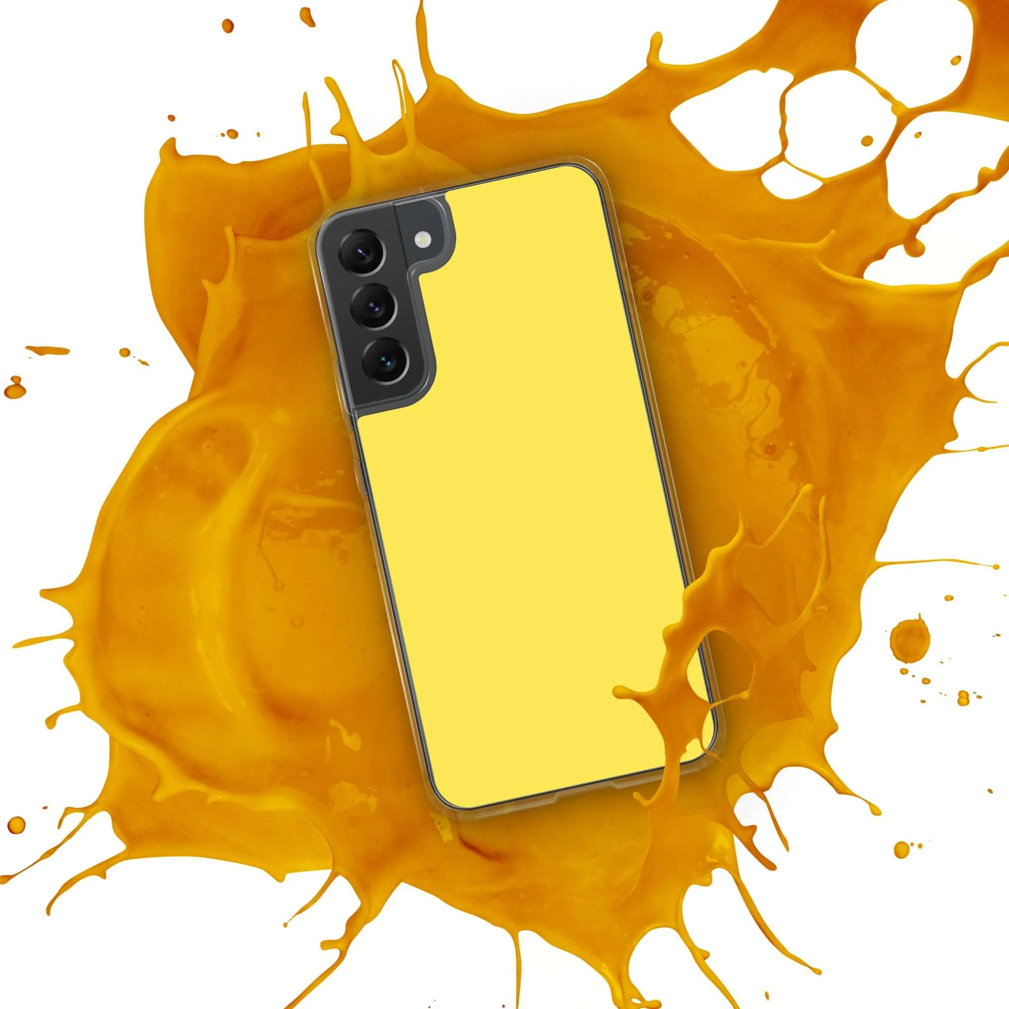 Bright Yellow Samsung Case