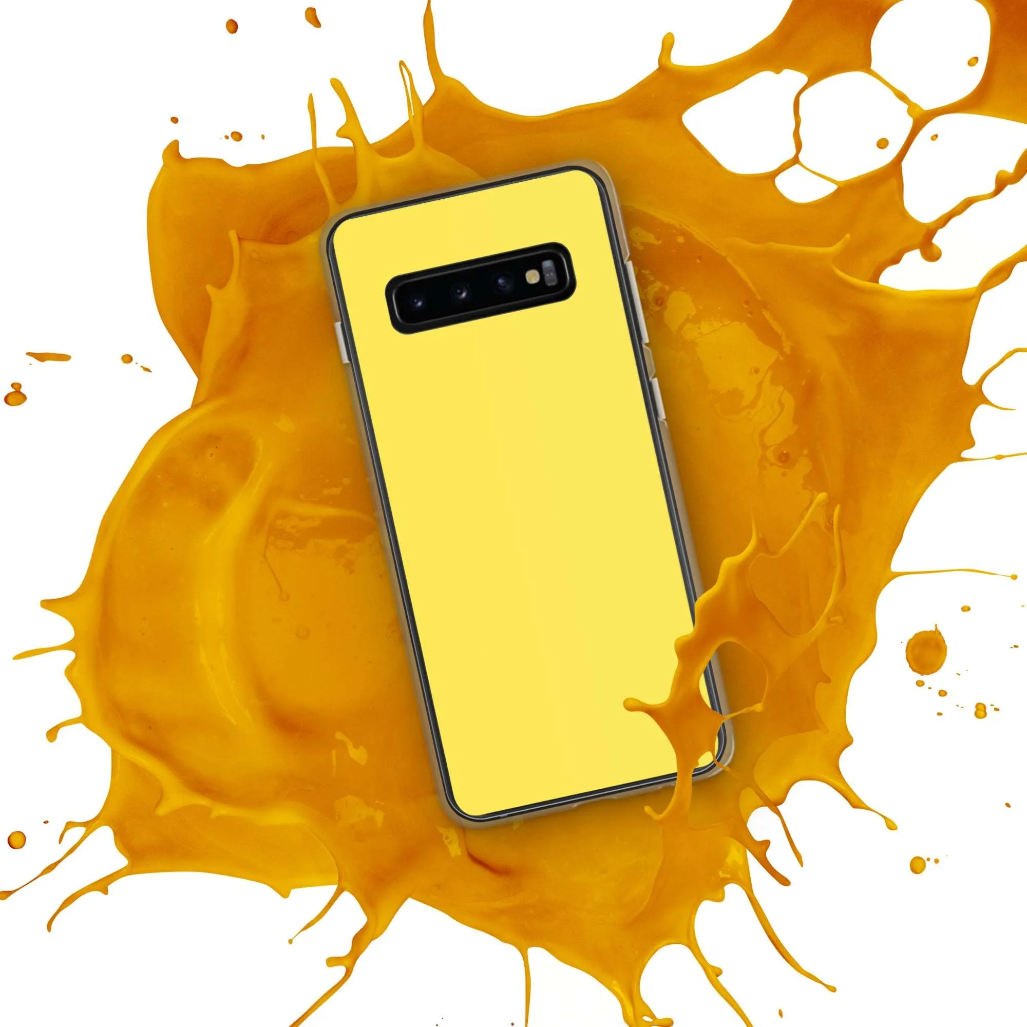 Bright Yellow Samsung Case