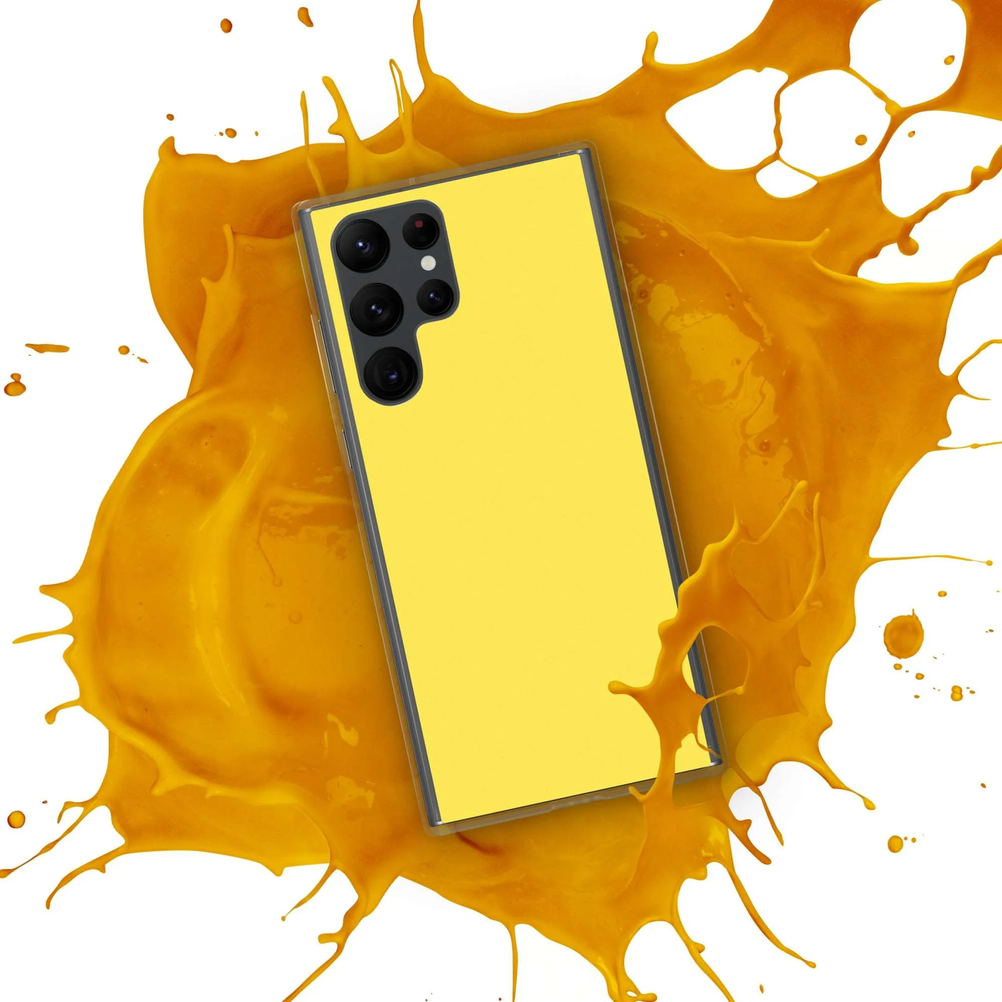 Bright Yellow Samsung Case