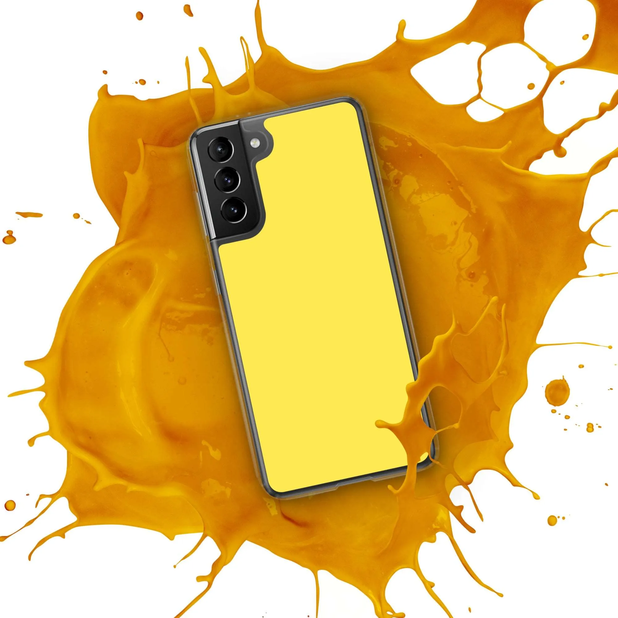 Bright Yellow Samsung Case