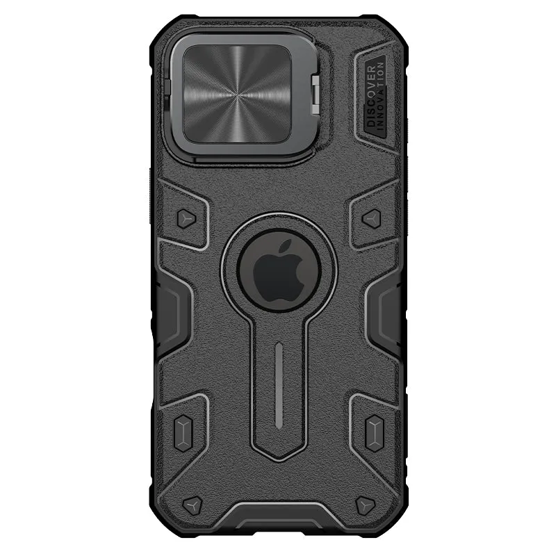 Camshield Armor Magnetic Phone Case With Kickstand For iPhone