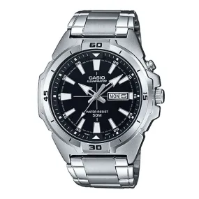 Casio MTP-E203D-1A Silver Stainless Watch for Men