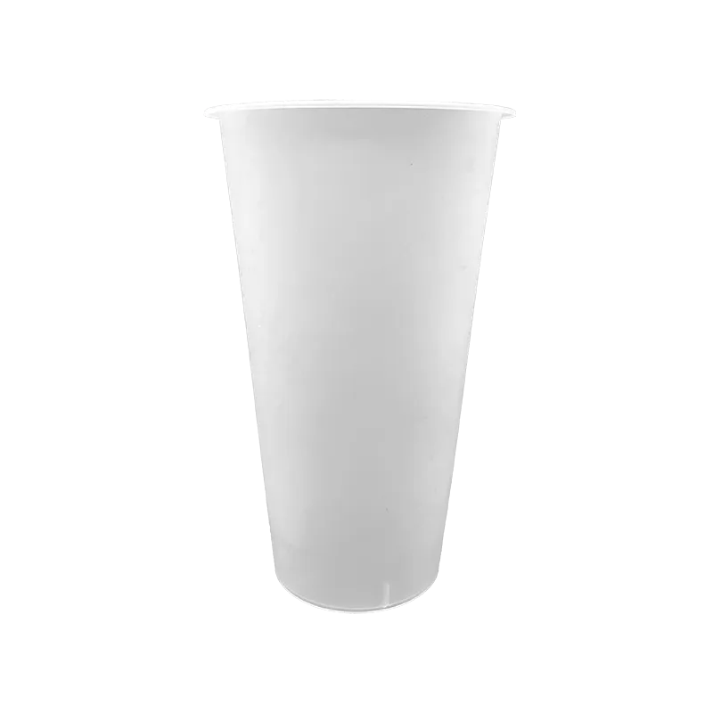 CCF 16OZ(D90MM) Premium PP Injection Plastic Cup - Frosted 500 Pieces/Case