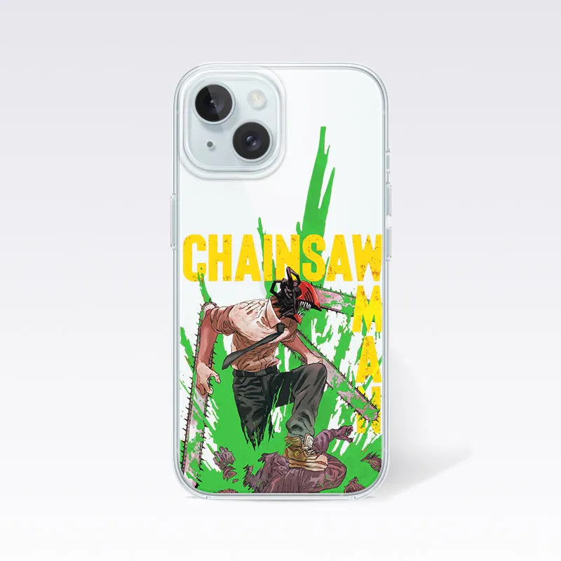 Chainsaw Man Anime Clear Silicon Cover