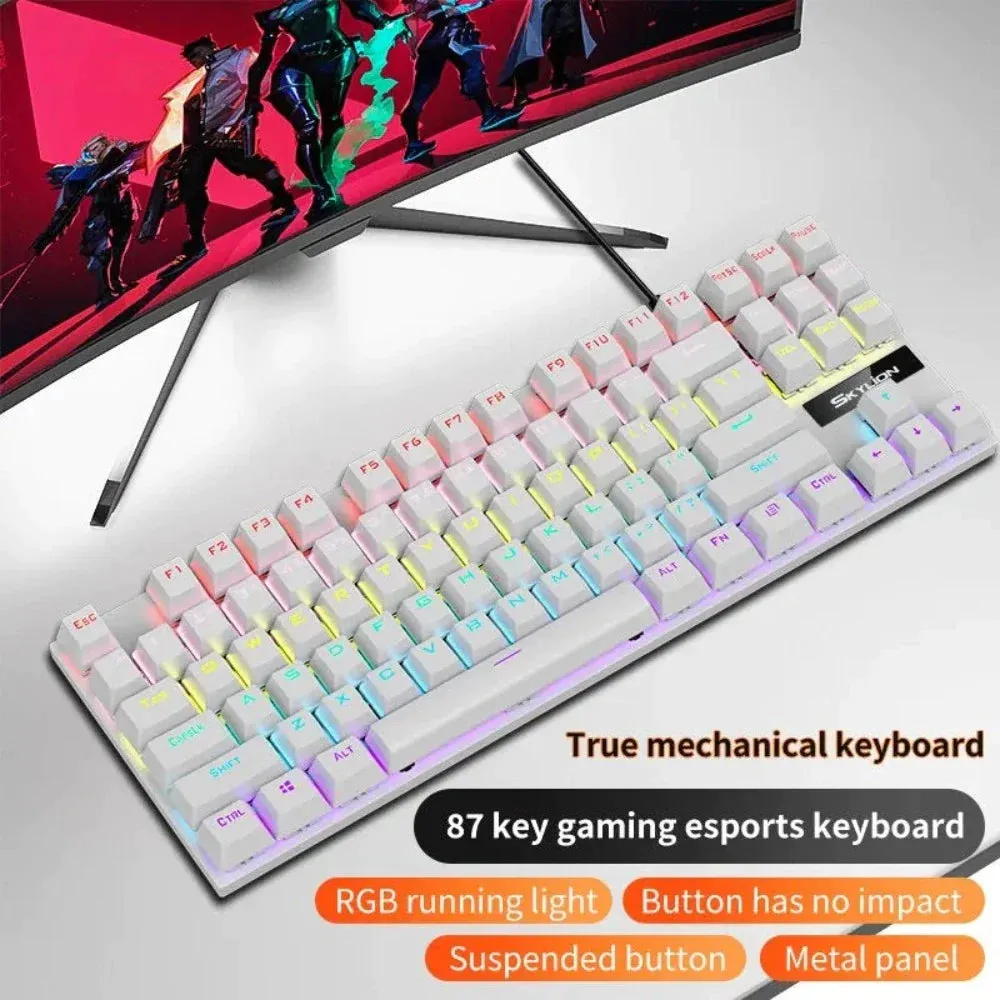 ChromaGlow USB Wired Gaming Keyboard