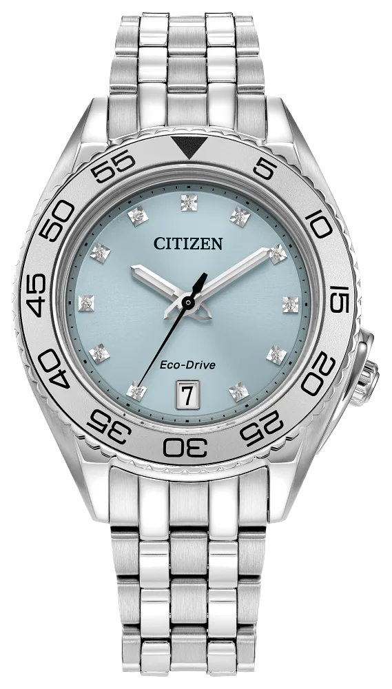 CITIZEN Eco-Drive Carson Ladies Watch FE6161-54L