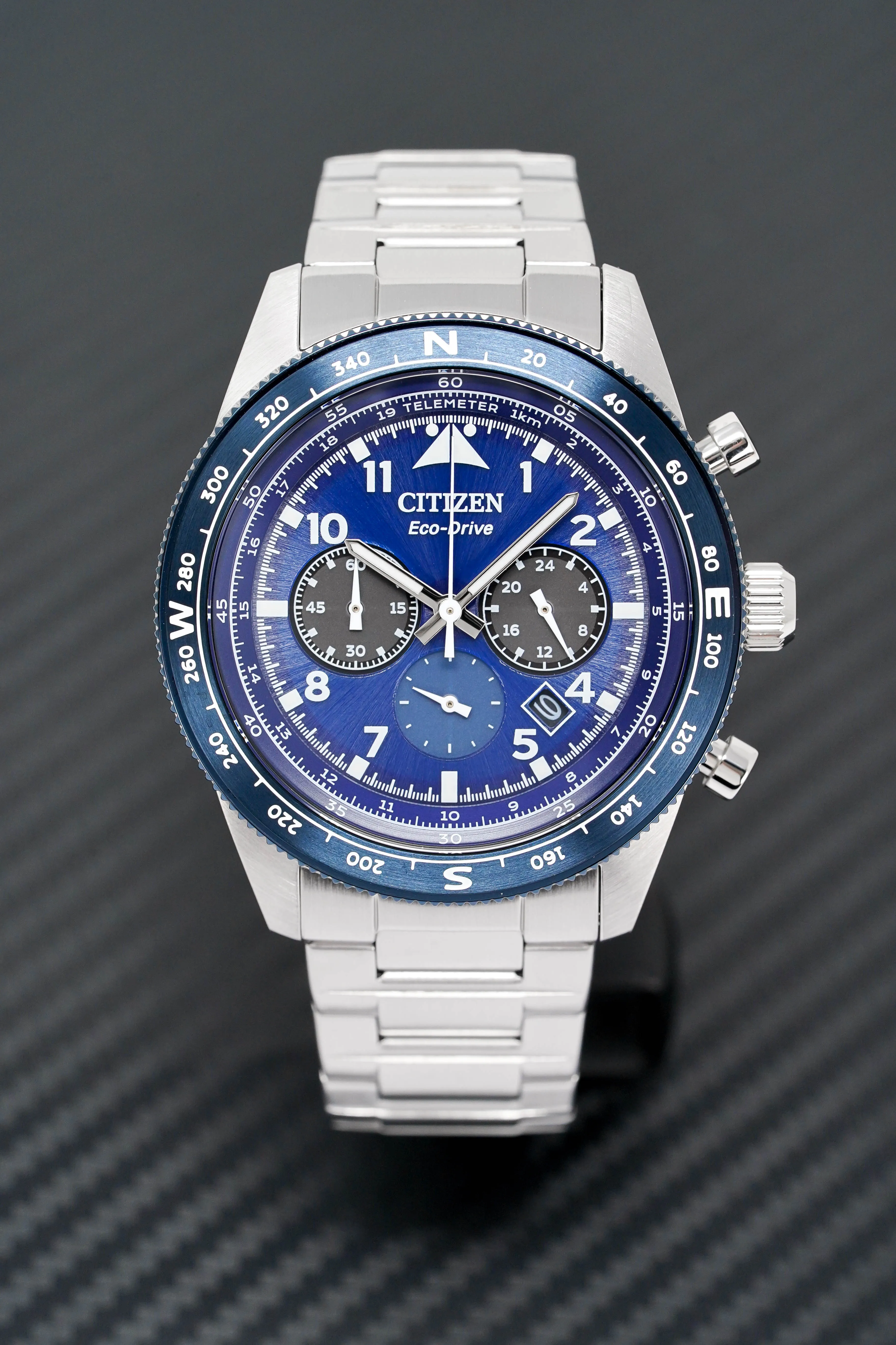 Citizen Men's Watch Eco-Drive Future Force Chrono Blue CA4554-84L