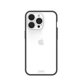 Clear iPhone 13 Pro Case with Black Ridge